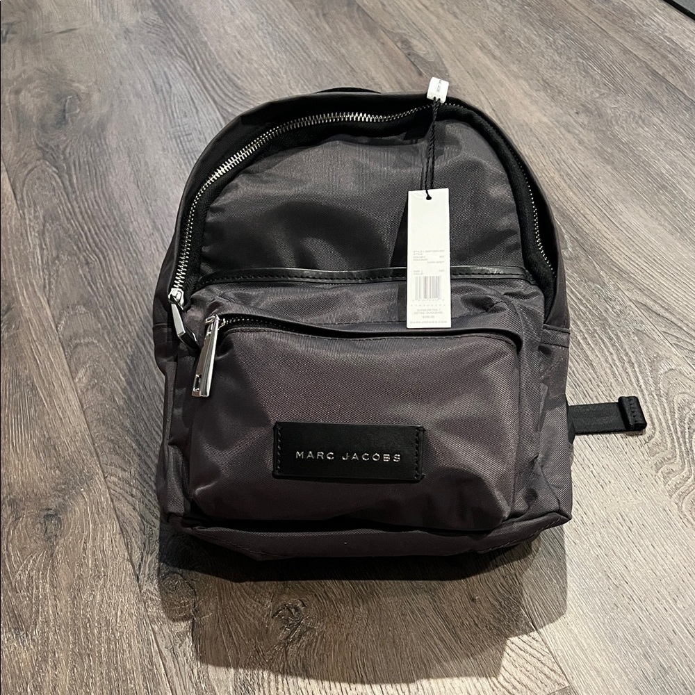 Marc Jacobs Charcoal and Black Men's Backpack